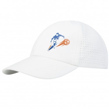 Logotrade advertising product image of: Mica 6 panel GRS recycled cool fit cap