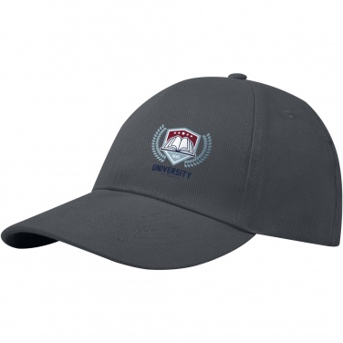 Logo trade promotional gifts picture of: Trona 6 panel GRS recycled cap