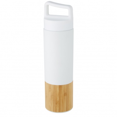 Logotrade advertising products photo of: Torne 540 ml  stainless steel bottle with bamboo outer wall