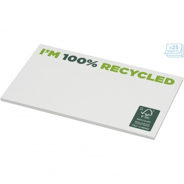 Logotrade promotional merchandise picture of: Sticky-Mate® recycled sticky notes 127 x 75 mm