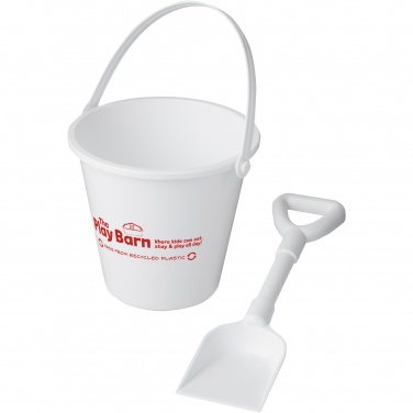 Logo trade corporate gift photo of: Tides recycled beach bucket and spade