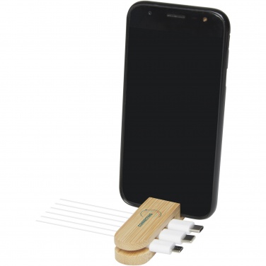 Logotrade promotional merchandise photo of: Edulis bamboo cable manager 
