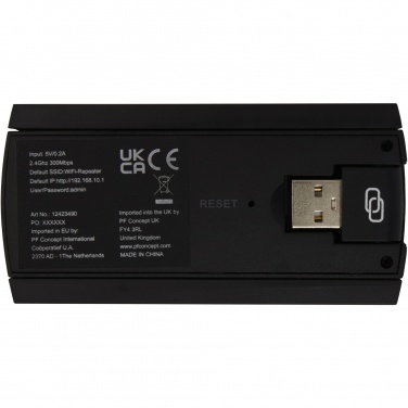 Logo trade promotional gifts picture of: ADAPT single band Wi-Fi extender