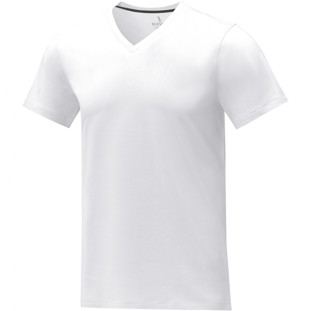 Logotrade promotional product picture of: Somoto short sleeve men's V-neck t-shirt 