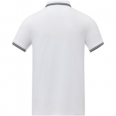 Logo trade promotional merchandise image of: Amarago short sleeve men's tipping polo