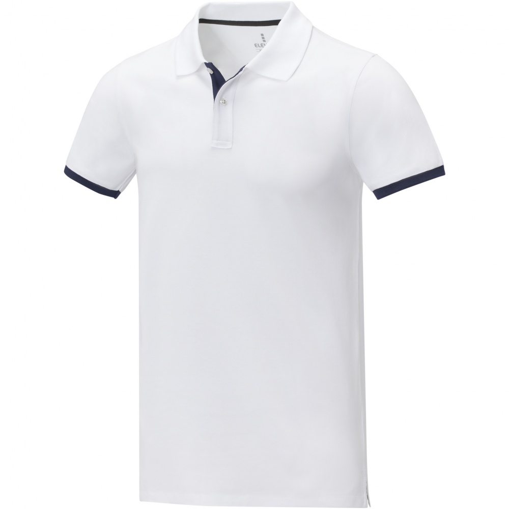 Logo trade promotional items image of: Morgan short sleeve men's duotone polo