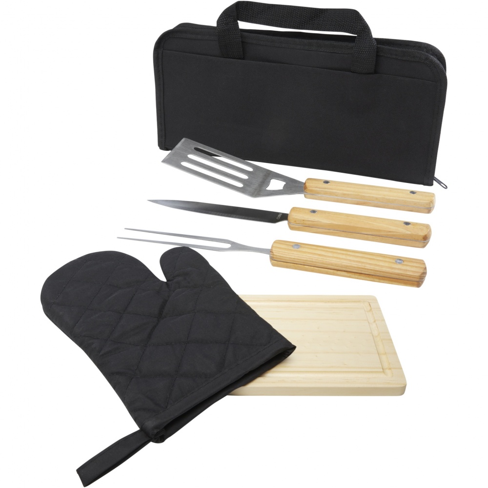 Logotrade corporate gift image of: Gratar 5-piece BBQ set
