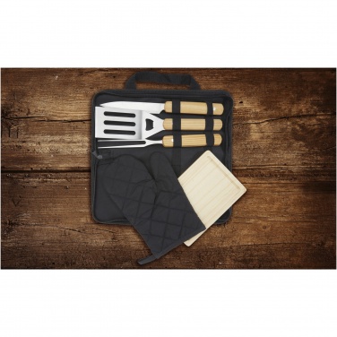 Logo trade corporate gifts picture of: Gratar 5-piece BBQ set