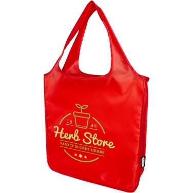 Logo trade corporate gifts picture of: Ash RPET large foldable tote bag 14L