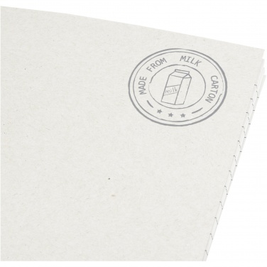 Logo trade promotional gifts image of: Dairy Dream A5 size reference recycled milk cartons cahier notebook