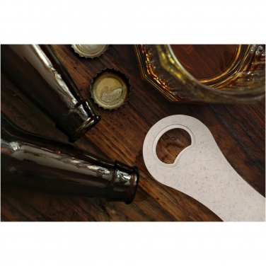 Logo trade promotional items image of: Schyn wheat straw bottle opener