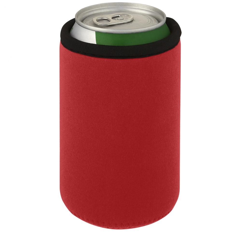 Logotrade promotional products photo of: Vrie recycled neoprene can sleeve holder