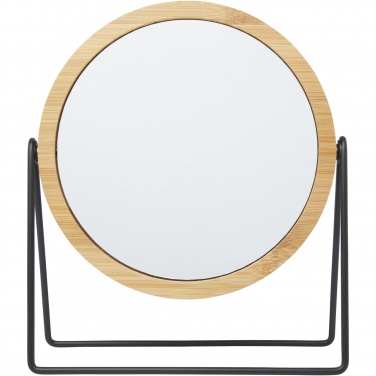 Logo trade promotional gift photo of: Hyrra bamboo standing mirror