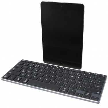 Logo trade promotional giveaways image of: Hybrid performance Bluetooth keyboard - AZERTY