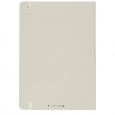 Logotrade promotional product image of: Karst® A5 stone paper hardcover notebook - lined