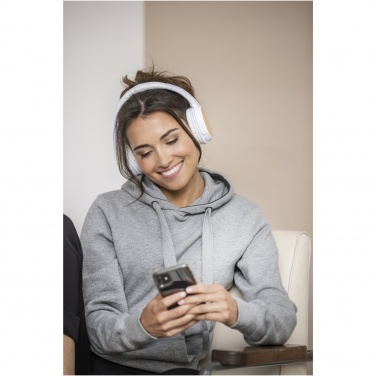 Logotrade advertising product picture of: Athos bamboo Bluetooth® headphones with microphone