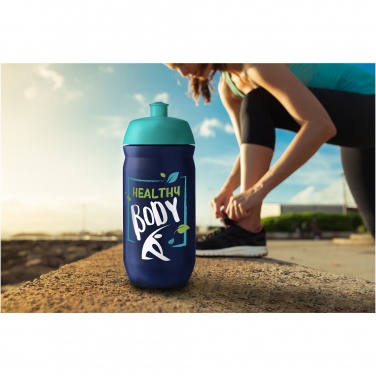 Logo trade promotional merchandise image of: HydroFlex™ 500 ml squeezy sport bottle