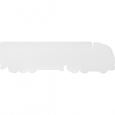 Logotrade advertising products photo of: Tait 15 cm lorry-shaped recycled plastic ruler