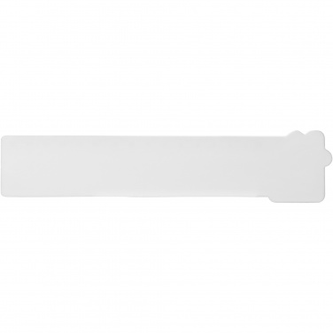 Logo trade promotional gift photo of: Tait 15 cm house-shaped recycled plastic ruler