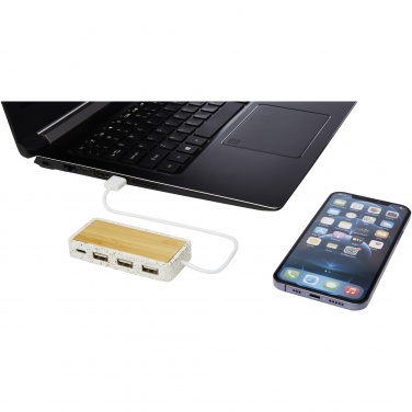 Logo trade promotional items picture of: Terrazzo USB 2.0 hub
