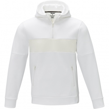 Logo trade advertising products image of: Sayan men's half zip anorak hooded sweater