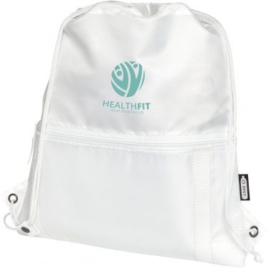 Logotrade promotional giveaway image of: Adventure recycled insulated drawstring bag 9L