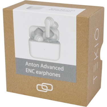 Logo trade corporate gifts image of: Anton Advanced ENC earbuds
