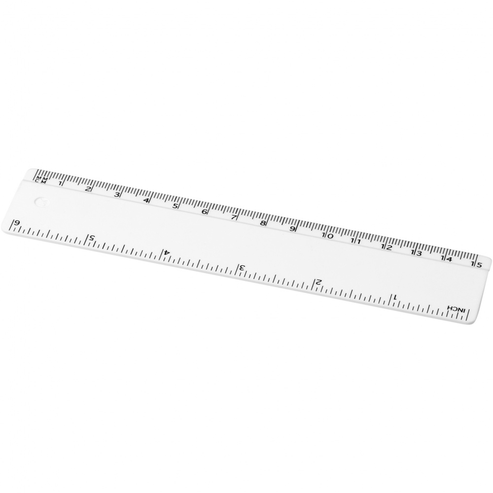 Logo trade promotional product photo of: Refari 15 cm recycled plastic ruler
