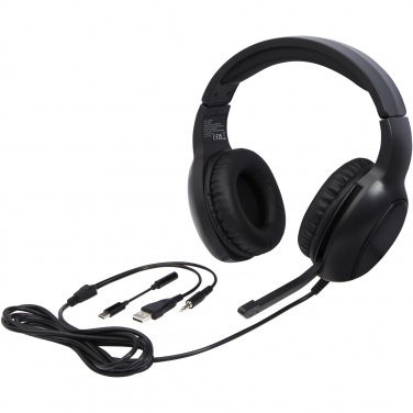 Logo trade promotional gifts image of: Gleam gaming headphones