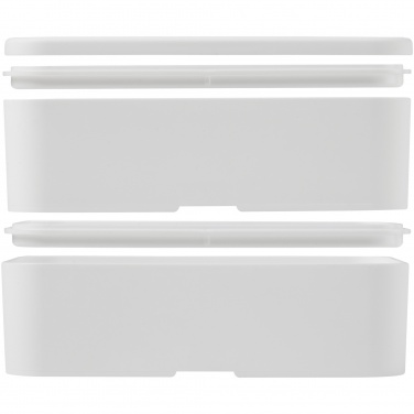 Logo trade promotional giveaways image of: MIYO Pure double layer lunch box