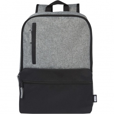 Logo trade advertising products image of: Reclaim 15" GRS recycled two-tone laptop backpack 14L
