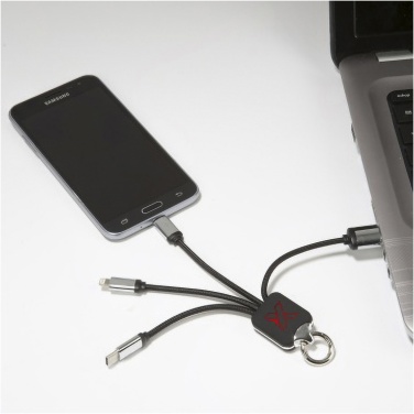 Logo trade promotional giveaway photo of: SCX.design C15 quatro light-up cable
