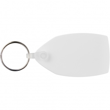 Logotrade promotional item picture of: Tait rectangular-shaped recycled keychain