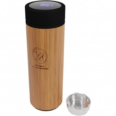 Logotrade promotional gift picture of: SCX.design D11 500 ml bamboo smart bottle