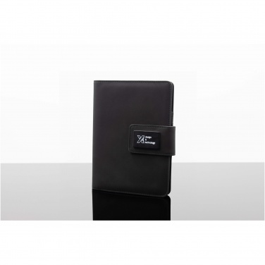 Logo trade business gift photo of: SCX.design O16 A5 light-up notebook power bank