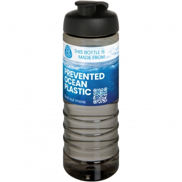Logo trade promotional giveaway photo of: H2O Active® Eco Treble 750 ml flip lid sport bottle