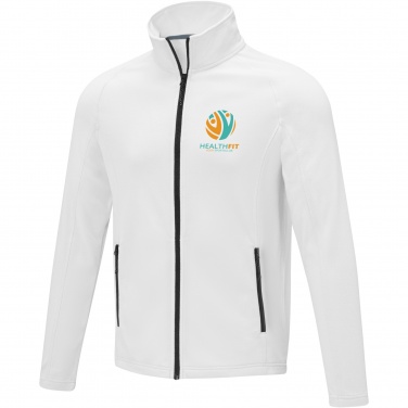 Logo trade promotional merchandise image of: Zelus men's fleece jacket
