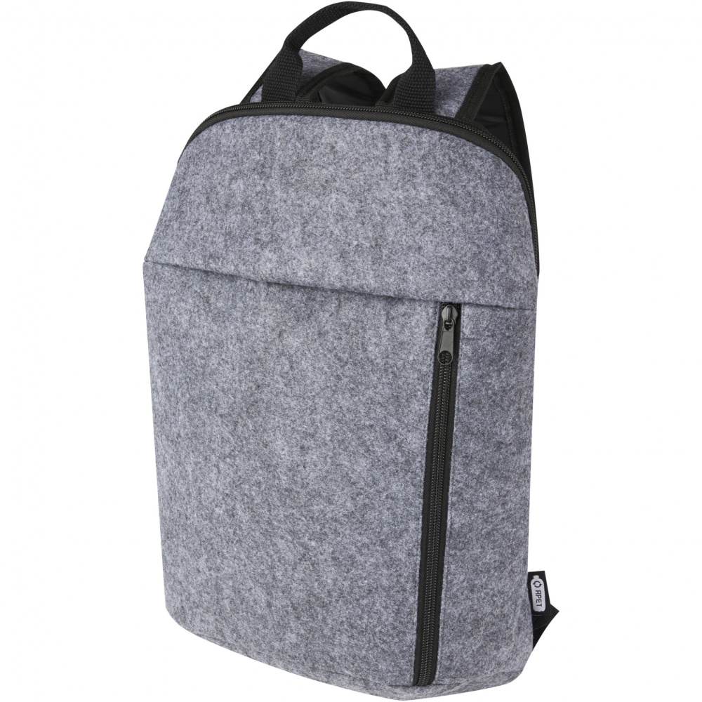 Logotrade corporate gift image of: Felta GRS recycled felt cooler backpack 7L