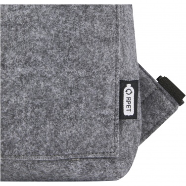 Logotrade promotional gift picture of: Felta GRS recycled felt roll-top bike bag 13L