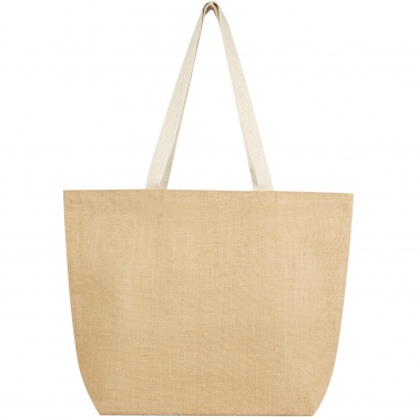 Logo trade promotional giveaway photo of: Juta 300 g/m² jute tote bag 12L