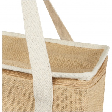 Logotrade promotional gift picture of: Juta 300 g/m² jute cooler bag 19L
