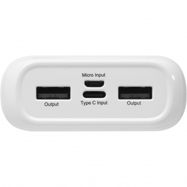 Logo trade promotional gift photo of: Electro 20.000 mAh recycled plastic power bank 