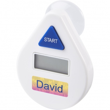Logo trade promotional gifts image of: Guitty digital shower timer