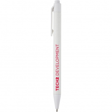 Logo trade promotional giveaways picture of: Fabianna crush paper ballpoint pen