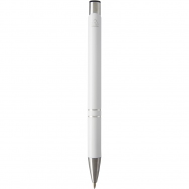 Logo trade promotional items image of: Moneta recycled aluminium ballpoint pen