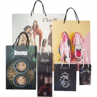 Logo trade advertising products picture of: Handmade integra paper bags sample box