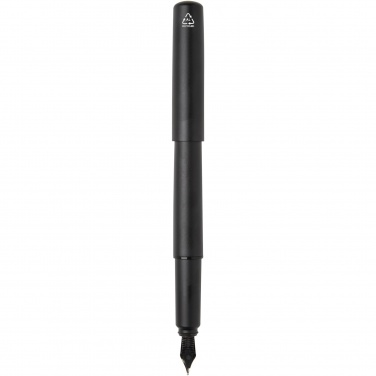 Logo trade promotional merchandise photo of: Lucetta recycled aluminium fountain pen