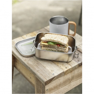 Logotrade promotional products photo of: Titan recycled stainless steel lunch box