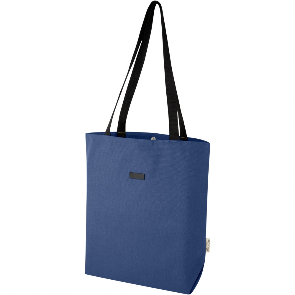Logo trade promotional items picture of: Joey GRS recycled canvas versatile tote bag 14L