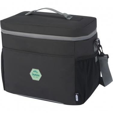 Logo trade promotional giveaways picture of: Aqua 20-can GRS recycled water resistant cooler bag 22L